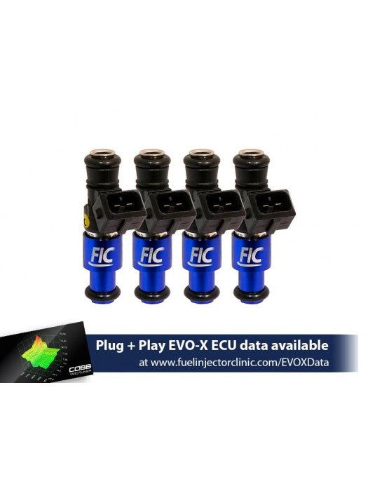 1200CC (PREVIOUSLY 1100CC) FIC MITSUBISHI EVO X FUEL INJECTOR CLINIC INJECTOR SET (HIGH-Z) - GLS Performance Motorsports LLC - -  - 