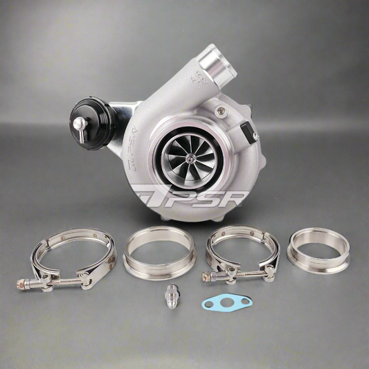 Pulsar Reverse Rotation 5855G Dual Ball Bearing Turbocharger HP Rating 770 - GLS Performance Motorsports LLC - -  - 