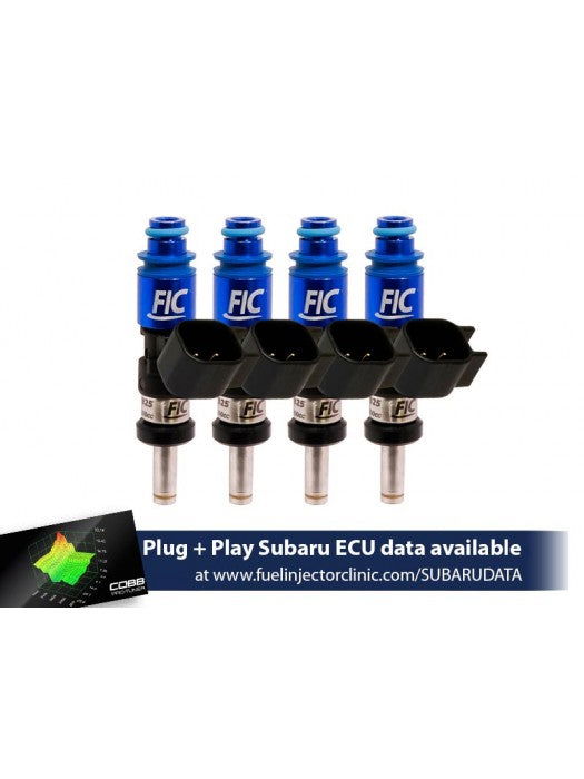 1440CC FIC SUBARU WRX('02-'14)/STI ('07+) FUEL INJECTOR CLINIC INJECTOR SET (HIGH-Z) - GLS Performance Motorsports LLC - -  - 