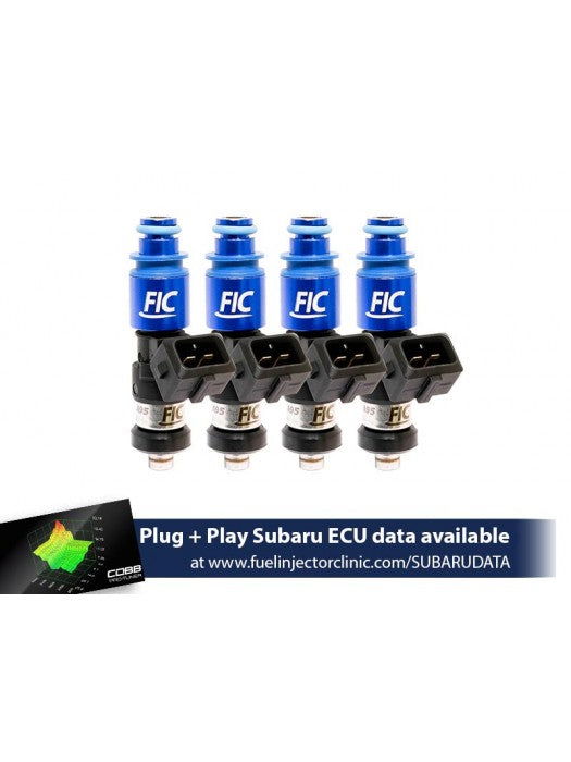 1650CC FIC SUBARU WRX('02-'14)/STI ('07+) FUEL INJECTOR CLINIC INJECTOR SET (HIGH-Z) - GLS Performance Motorsports LLC - -  - 